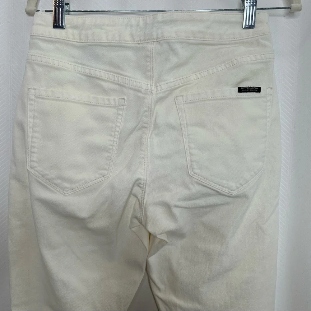 Scotch & Soda Jolie Vagabonde off white skinny sailor jeans - Picture 3 of 9